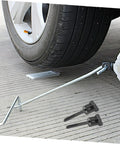 Spare Tire Hold Down Bolt Kit For Civic HRV Easy Install, Secure Fit, shown with tire and tools for installation