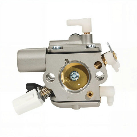Carburetor Tune Up Kit For MS251 Ready To Go MS251C MS231 MS231C Zama C1Q-S295 C1Q-S296 C1Q-S233 Walbro WT Primer Bulb EZ Starter Version Chainsaw Parts Rebuild Kit, front view of carburetor component