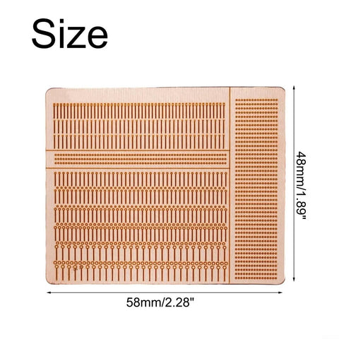 Copper Wire Solder Piece Rework Pad For Phone IC Spot Soldering And BGA PCB Repair Quick Patch Pad, 58mm x 48mm size