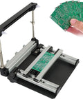 Handy Manual PCB Stencil Printer For Solder Paste, Precise SMT Printing Table with PCBs, Aluminum Alloy Body, DIY Prototyping
