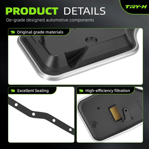 Transmission Filter Kit With Gasket Drop In Direct Fit For Mazda 2 3 5 6 CX 7 Fusion Milan 2010 2012 2006 2009 Replacement Parts