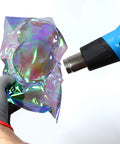 Blaze Turbo 3 Second Warm Up Rapid Heat 1500 Watt Corded Heat Gun with holographic material shrinking