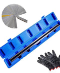 Pro Grade 24 Inch Machinist Precision Straight Edge For Cylinder Heads And Engine Blocks, Flatness Check With Warp Detection, Bearing Saddles, Cam Covers, Flywheels, And Other Critical Machining Surfaces.