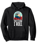 Dope Tuk Tuk Rickshaw Graphic Pullover Hoodie For Auto Drivers And Street Riders Lit Bangkok Vibe classic fit black cotton blend design