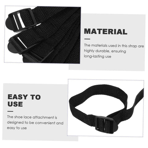High-strength straps of Lawn Aerator Shoes for Grass with Turf Spike Laces and Strong Straps Comfy Design Easy Fit