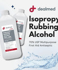 Straight Up Legit Isopropyl Rubbing Alcohol 70 Percent Usp Grade First Aid Antiseptic And Heavy Duty Disinfectant Surface Sanitizer 16 Fluid Ounce Bottle with splash effect.