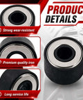 Heavy Duty Wheel Stud Installer Kit With 3 Type Hex Lug Nuts For Fast Car Repair OEM Standard Tool To Install New Auto Parts Safely Without Stripping Threads black steel