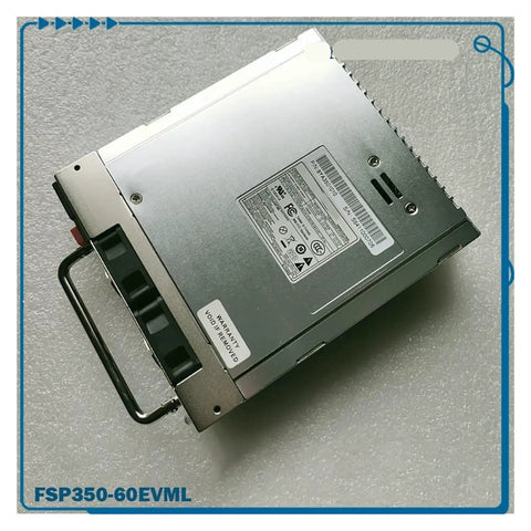 Rugged 350W Industrial Power Supply For Workstations And Industrial Gear Beefy Enough To Power Your Rig With Reliable Output Efficient Cooling Durable Metal Case Safe Overload Protection Ready For Heavy Duty Builds, angled view