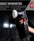 Swirl Killer 12mm Orbital Polisher Pro Grade For Car Paint Correction And Scratch Removal use on car panel