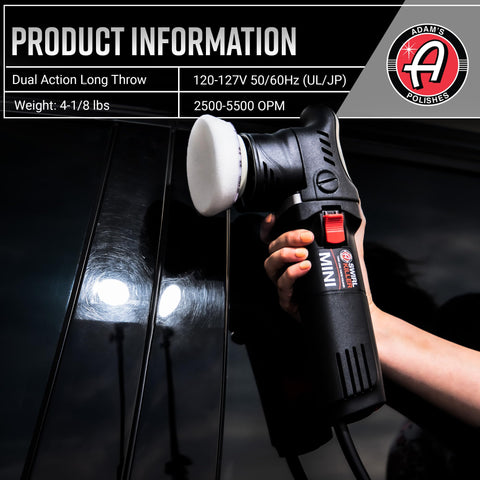 Swirl Killer 12mm Orbital Polisher Pro Grade For Car Paint Correction And Scratch Removal use on car panel