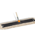 Heavy Duty Cut End Cotton Dust Mop Head For Commercial Tiles 36 Inch Wide Disposable Floor Care Tool for stubborn debris cleanup