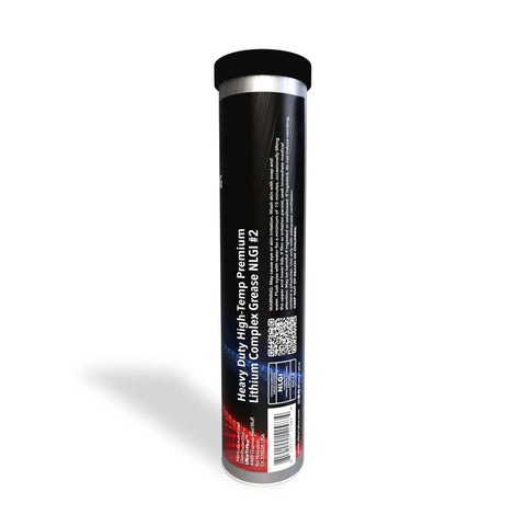 Multipurpose Lithium Complex Grease High Temp Lubricant 14 Oz Tube NLGI 2 red and tacky for wheel bearings and more