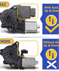 Hyundai Tucson Power Window Motor With Auto Up Down Replacement For Driver Side Front Left 2016 2020 Direct Fit OEM Quality 82450D3010 82450D3011 82450F8010 Durable Motor For Smooth Window Operation, front view