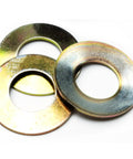 Smooth Ride Concave Belleville Spring Washers Fixes Exmark Riding Mower Caster Fork Bearing Tension Gremlins Fits Front Runner Phazer Turf Ranger Series 3 Pack - Three hardened steel disc washers.