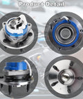 Front or Rear Wheel Hub Bearing Assemblies Pair for Chevy Buick Cadillac Pontiac, PN 513121 513179 513199 513187, product details