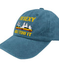 Relaxed Fit RV Camper Hat For Men With Tow It Vibe Vintage Camping Truck Cap Adjustable Strap Outdoors Adventure Ready Lightweight