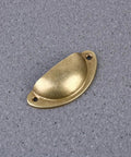 Vintage Shell Shape Cupboard Door Handles 16 Piece Set For Kitchen Cabinets And Wardrobe Drawers Metal Pulls Antique Drawer Hardware