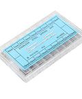 Stainless Steel Spring Bar Watch Pins Kit With 360 Pieces In 18 Sizes From 6mm To 23mm Comes With Handy Storage Box For Easy Watch Band Link Repairs
