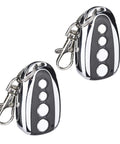 2-Pack Remote Control For Automatic Sliding Gate Opener With 100 Foot Range No Fuss Pairing Wireless Security Kit