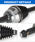 Front Left And Right Cv Axle Shaft Assembly Fits Toyota Sienna Fwd Only 2004 To 2010 3.3 And 3.5 Liter V6 Engines close-up view of CV axle components