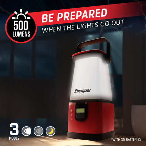 WeatherReady 360 Degree LED Camping Lantern Pro Ultra Bright Battery Powered Tent Light IPX4 Water Resistant For Camping