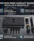 The Real Deal Engine Inner Camshaft Bearing Tool Kit That Lets You Bang It Out With Style Includes Support Plate Puller Round Rod Pin Installation Screw And Full Hardware Set For Sure Thing Repair Jobs Guaranteed black iron M8 kit