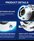 Product details of Front Wheel Hub And Bearing Assembly 513296 Replacement For 2007 2018 Altima 2009 2021 Maxima