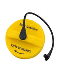 Gas Cap Replacement For 2007 2019 Dodge Ram Jeep Chrysler Vehicles E85 Compatible yellow cap with tether and text