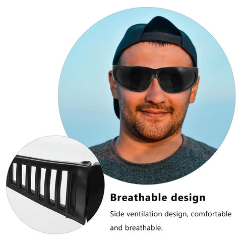 Welding Safety Goggles Offering A Badass Level Of Protection With An Over Glasses Design delivering breathable comfort and ventilation.