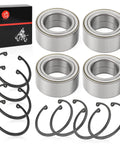 Heavy Duty Front And Rear Wheel Bearings 44x72x33mm With Ring Clip For RZR 900 1000 Turbo RS1 XP S 4 All Models 2011 2020 Replacement Kit