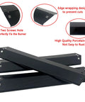 Boss Level DG234 Heat Plates And Cast Iron Cooking Grids Replacement Kit for Chargriller, porcelain steel heat shields.