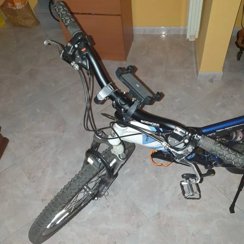 Bike Riser Handlebar 25.4 to 31.8mm, 620mm Length, Aluminum Alloy, Adjustable Rise 50 90 120mm on mountain bike