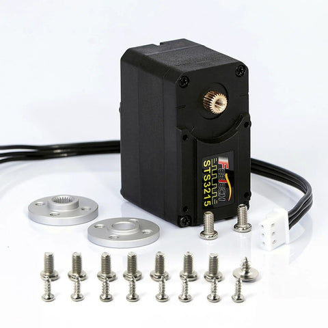 Beefy 30Kg High Torque Servo Motor With 12V Power, 360 Degree Programmable Magnetic Encoder, with accessories, for robotics