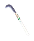 Heavy Duty Garden Sickle With 6.3 Oz Blade And 14.2 Inch Oak Handle Cob Pattern Cover Included Ideal For Fast Branch Pruning And Yard Cleanup
