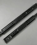 Heavy Duty Drawer Slides With Ball Bearing Rollers For Smooth Quiet Operation In Cabinets And Drawers Reinforced Track 16-inch black steel