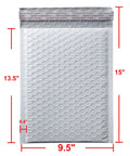 Self Sealing Bubble Mailers 9.5 By 13.5 Inches 25 Pack Poly Padded Shipping Envelopes Peel And Seal Tamper Resistant