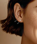 Titanium Earrings For Sensitive Ears 20G Implant Grade F136 Studs With Cubic Zirconia In Round Ball Princess Cut Square Shapes Nickel Free And Hypoallergenic Long Lasting Shine For Women And Men Who Want All Day Comfort And Style, 3mm and 5mm studs