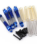 28mm RC Oil Shocks 4Pc Aluminum Shock Absorbers For 1/30 Axial SCX30 Wrangler Bronco RC Crawler Upgrades With Sick Damping