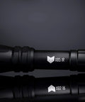Black Infrared Night Vision Flashlight 850nm IR Illuminator For Night Vision Devices, 5W LED, Rapid Focus shown horizontally