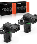 Two Pack Camshaft Position Sensor Plug And Play For Hyundai And Kia Vehicles Compatible With Elantra 2004 2015 Elantra Coupe 2013 2014 Elantra GT 2013 2017 Tiburon 2005 2008 Tucson 2005 2009 2.0L Forte 2014 2016 1.8L 2.0L Forte Koup 2014 2.0L, black 3-pin sensors