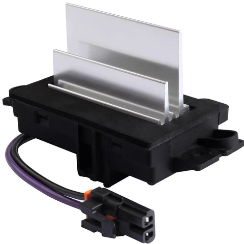 Blower Motor Resistor And Control Module Compatible With 2003 Through 2007 Yukon Sierra Envoy Escalade OE 4P1516 89018778