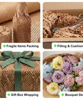 Eco Friendly Honeycomb Packing Paper 12 Inch By 180 Foot Cushioning Wrap For Packing And Moving Ideal Gift Wrapping, bouquet decor