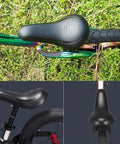 Replacement Kids Balance Bike Seat With 22.2mm Seatpost 19cm Length Black Padded Saddle For Comfy Rides On 12 To 14 Inch Bikes