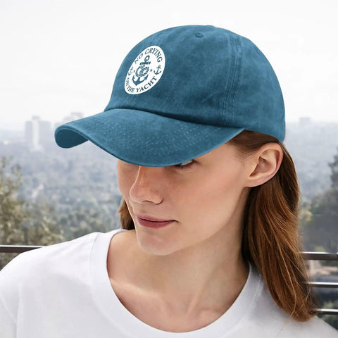 Cyan Blue Lightweight Unisex Cap For Women And Men Breathable Everyday Hat For Hiking Fishing Running Travel Baseball Cycling