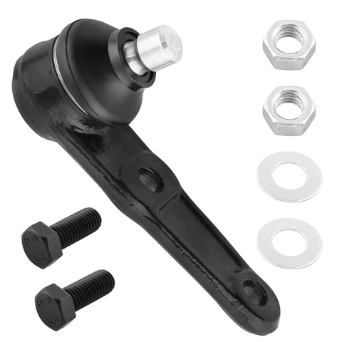 2Pc Front Lower Ball Joint Set For Mazda 323 1986-1989, GLC 1984-1985/1981-1983, Mercury Capri 1991-1994, Tracer 1987-1989 Left And Right, Easy Install Drop-In Replacement, Durable SAE Spec Suspension Kit K9607 black steel ball joint with hardware