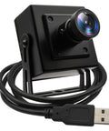 16MP USB Webcam With 4K Resolution For Desktop And Laptop, Ultra Wide 118 Degree Field Of View, IMX298 Sensor, Plug And Play Camera.