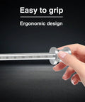 Close-up of ergonomic design handle of Transmission Dipstick For Chrysler Dodge Dart Fiat 500 Jeep Grand Cherokee Compass Patriot 6Speed And 948TE 9HP48 Auto Trans FWD Replacement 10323A 10323B No Hassle Easy Install Direct Fit
