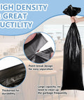 Heavy Duty Knock Box Trash Bags for Commercial Coffee Stations, Leak Proof PE Bags for Grounds with high density features