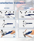 Installation guidance for Tube Bender Kit 90 Degree With Reverse Bender For Copper Aluminum Soft Steel Brass 1/4 To 7/8 Inch