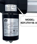 Badass Heavy Duty Linear Actuator Replacement For Power Recliner Lift Chairs Hella Smooth Electric Motor with KDYJT011B-026 model label.